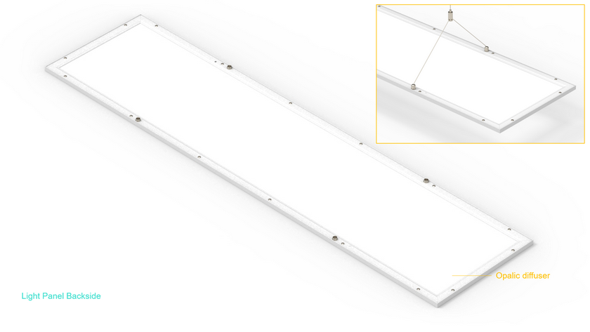 Cyanlite LED direct and indirect panel light Vibes